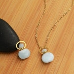 고양이펜던트 금속펜던트 경적 도금 블랙 마노면 패션펜던트 금속팬던트 : young몰