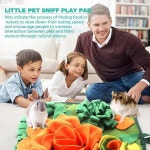 강아지놀이터 간식볼 애완 동물 냄새 맡기 매트 강아지선물 강아지당근뽑기 : NN9