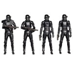 Star Wars 빈티지 컬렉션 임페리얼 데스 트루퍼 액션 4 피규어 세트 블랙 (F5553) : 화이트라이크샵