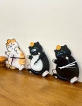 제주냥이 무소음 고양이시계 벽시계 : 제주냥이 jejumeow
