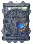 프리마 대형트럭 에어컨 컨덴서 & 팬 38993-00010 콘덴서 대한칼소닉 신품 : 대원공조파츠