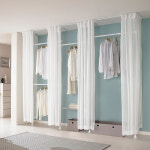 이지온 튼튼한 드레스룸 시스템 커튼 행거 EOS416M 조립식 옷걸이 철제 선반 행거 : 이지온행거