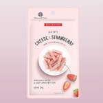 강아지간식 애견간식 항산화 면역력 치즈브림 딸기 27g : 주연닷컴