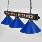 ETOTEN 59 당구대용 수영장 테이블 조명, 당구 조명 7 8 9 테이블용 - 스누커 당구장, 게임장(파란색) : 소울펄스