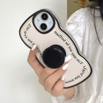 갤럭시A54 34 53 33 23 13 32 21S 심플 레터링 스마트톡 물결 실리콘케이스 : 쥬크15