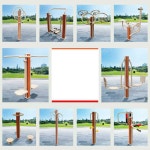 야외운동기구 경로당 실외 웨이트 유산소 헬스기구 : 진테크코리아