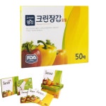 마요 국산 셀프 주유소 비니루 손가락장갑 50매 알뜰형 머리 염색 : 서희물류