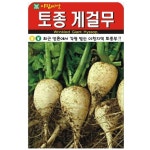 이천지역 토종무 토종 게걸무 씨앗 300립 : 녹색그린농산
