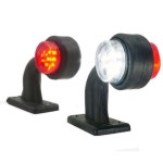 좌우세트 LED 화물차 차폭등 트럭 12 led안개등 토끼등 탑차led 24V겸용 : 예쁜샐빛아이