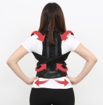 바디윌 바른자세밴드 메쉬쿠션 블랙 : 메디컬브랜드