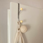 미드센츄리 모던 도어후크 2구 문걸이 옷걸이 도어행거 모자 가방 걸이 : 무타공마켓