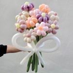 요술 풍선 데이지 11송이 생일 꽃다발 만들기 DIY 혼합 A 세트 : 오파티데이