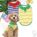 라이브 카라티셔츠 그린카라 반려동물옷 비숑옷 : 코드구구