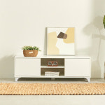 티비 선반 스탠드 받침대 장식장 수납 원룸 안방 자취 좁은 집 공간 가성비 텔레비다이 작은 폭 화이트 나무 미니 티브받침대 낮은 우드 오픈... 