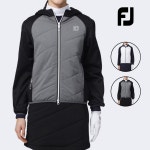 [ FootJoy ] 풋조이 여성 골프 경량 패딩 하이퍼플렉스 방수 발수 하이브리드 자켓 여자 겨울 아우터 여자 골프웨어 어패럴 세트 셋업 : 바이느린