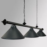 ETOTEN 59 스누커 테이블용 풀 테이블 조명, 7 8 9 클래식 당구 조명 - 당구장용 주방 아일랜드(블랙) ETOTEN003-black : 소울펄스