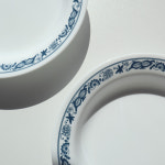 단종 빈티지 코렐 올드타운 블루 어니언 스프접시 파스타 스파게티 카레 샐러드 볼 : 키친어느날