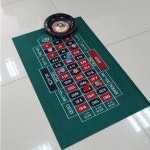 양면 홀덤 포커 홀짝 매트 블랙잭 휴대용 성인 보드게임 텍사스 칩 카드 게임 : 구대반십