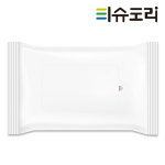 홍보용 물티슈 판촉 교회전도 전도용 업소용 물티슈제작 판촉물 주문제작 투명 5매 : 티슈도리