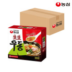 농심 생생우동봉지(카톤) 253g, 10개 : 농심 브랜드스토어