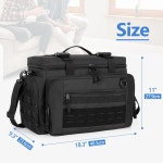 PGmoon Tactical Carrying Case Compatible with PS5 Console, Travel Console Carry Bag with 15.6’’ Lapt : 최신 가성비 상점