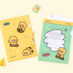 설래임 카카오프렌즈 A4 춘식이 L홀더 1팩(10장) : 설래임