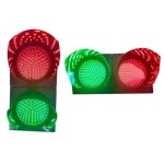 2구신호등 LED 교통 운전 학교 신호등 안전표지 교육 : 살라몬드