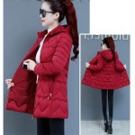 경량롱패딩 패딩 여성용 슬림 코튼 패딩 재킷 패딩코트 점퍼 : young몰
