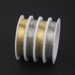 공예용 와이어 (2색/4사이즈) 키링 철사 팔찌 비즈 원석 연결 부속 공예 재료 부자재 : 그랜마클럽