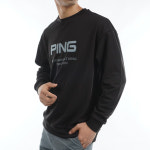 (검흰XL 105) 핑 골프웨어 남성 저지 긴팔 맨투맨 티셔츠 6213141205 : 스포츠에디션