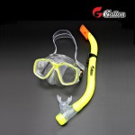 유아스노쿨링마스크 어린이스노쿨링마스크 안경 물안경 장비 세트 : 그린티비