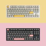 SPM PL87A PBT 바다소금 텐키리스 게이밍 기계식 키보드 : spm
