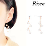 조양메디컬 Risen 리센 쥬얼리 귀걸이 DRER 18-1 드롭 여성귀걸이 : 조양메디컬