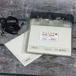 122x95mm 행사용 PVC 700 목걸이 미디어명찰 NT0013-가로형 1팩(10개입) : 문구반점