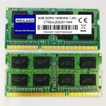 DDR3 DDR3L 메모리 RAM SO DIMM 노트북 메모리용, 8 GB 4GB 1333MHZ 1066MHz 1600 SODIMM 8 GB 12800S 8500S 10600S 1 : goldtrophy765