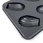 깊은 마들렌틀 부채팬 6구 홈베이킹도구 제과제빵 과자형틀 만들기 정우공업사 : 호호베이킹