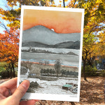 엽서s 파주, 금촌2동 일출 풍경 : 책방블루