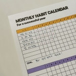 해빗 습관 루틴 만들기 갓생살기 목표 트래커 투두 체크리스트 플래너 비비드1 6개월 : 생활특별시