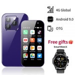 듀얼 SIM 안드로이드 4G GPS 3.0 인치 HD 글로벌 언어 이미징 시스템 큐티 소형 휴대용 휴대폰， 스마트 RAM 2GB ROM 16GB : 02대흥