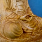 불상 부처상 미니불상 석가모니상 석가모니불상 부처님상 목불 나무 좌불상 가정용 인테리어 : 붓다모아