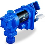 BRACHER 12V 디씨 DC 연료 이송 펌프 가솔린 디젤 등유 에탄올메탄올 혼합물 바이오디젤용 자동 노즐 배출 호스가 있는 20 GPM 셀프... 