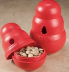 [1+1] KONG 콩장난감 퍼피 클래식 워블러 세나개 분리불안해소 간식 : 아서호