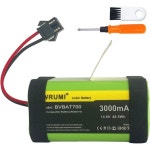 WRMI 교체 샤크 이온 배터리 RVBAT700, RV700, RV720, RV750, RV755 로봇청소기 포함, 14.8V 3000m아. : 트루센스몰