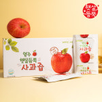 영주 햇살듬뿍 사과즙 30포x2박스 (총 60포) : 제이엠통상-데이너프