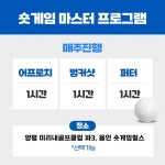 숏게임레슨 마스터 (3시간 레슨) 골프 어프로치+퍼터+벙커 레슨 : 골프로아카데미