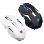 XYH19 기계식 유선 마우스 PC 게임용 옵티컬 추적 게이머 노트북 USB 4 DPI White : 04대흥