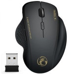 컴퓨터 무선 마우스 PC 옵티컬 USB 수신기 6버튼 2.4Ghz 1600 DPI 노트북 : 04대흥