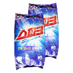 애경 스파크 시그니처 세탁세제 찬물전용 가루세제 9kg 2개 분말 빨래 : 더진스토어