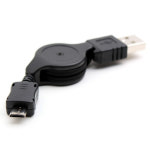 케이블마트 NG3895 USB-Micro B 자동감김 케이블 80cm : 케이블마트