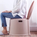 환자용변기 이동식변기 간이화장실 캠핑변기 여자소변기 의자 : 태산쇼핑